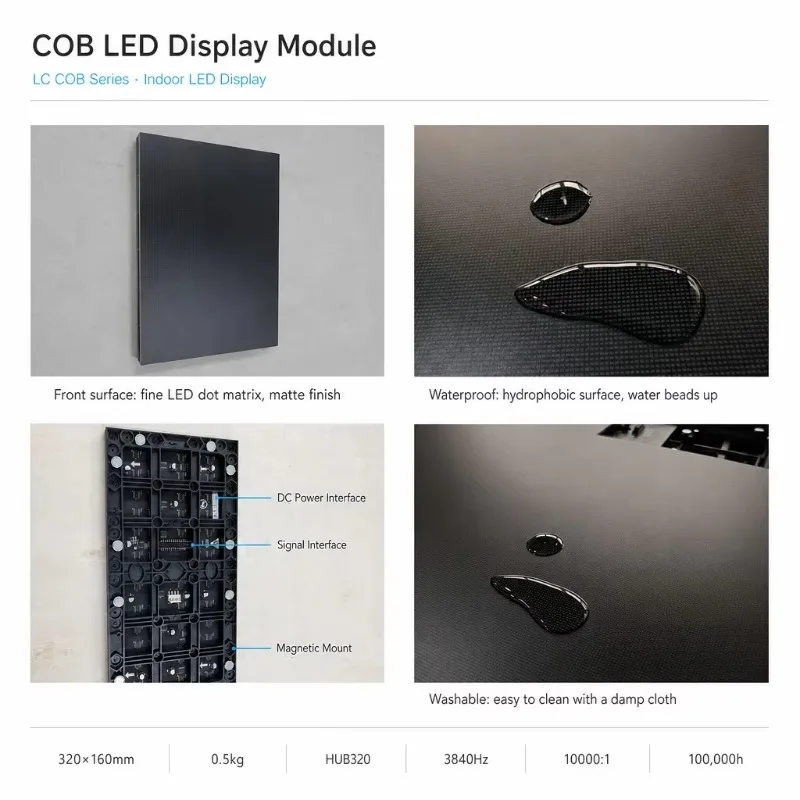 Fine Pitch LED Display P1.2 3840Hz High Refresh Seamless for Control Room Surveillance Studio Wall Mounted OEM xiao