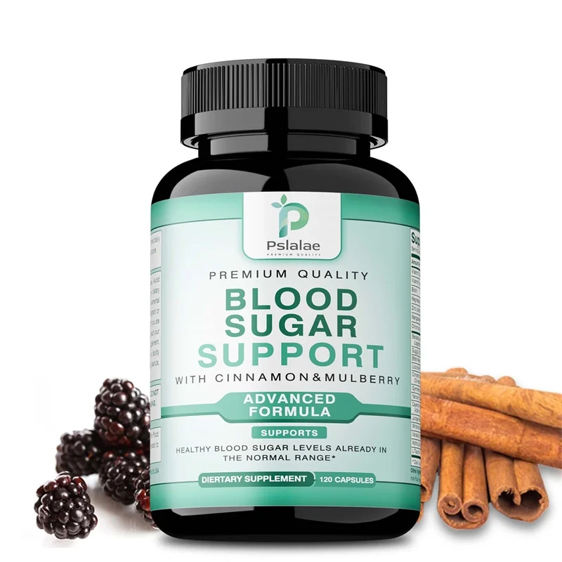 

Blood Sugar Support Capsules - Natural Formula with Bitter Melon, Cinnamon Helps Maintain Normal Blood Sugar Levels, Non-GMO