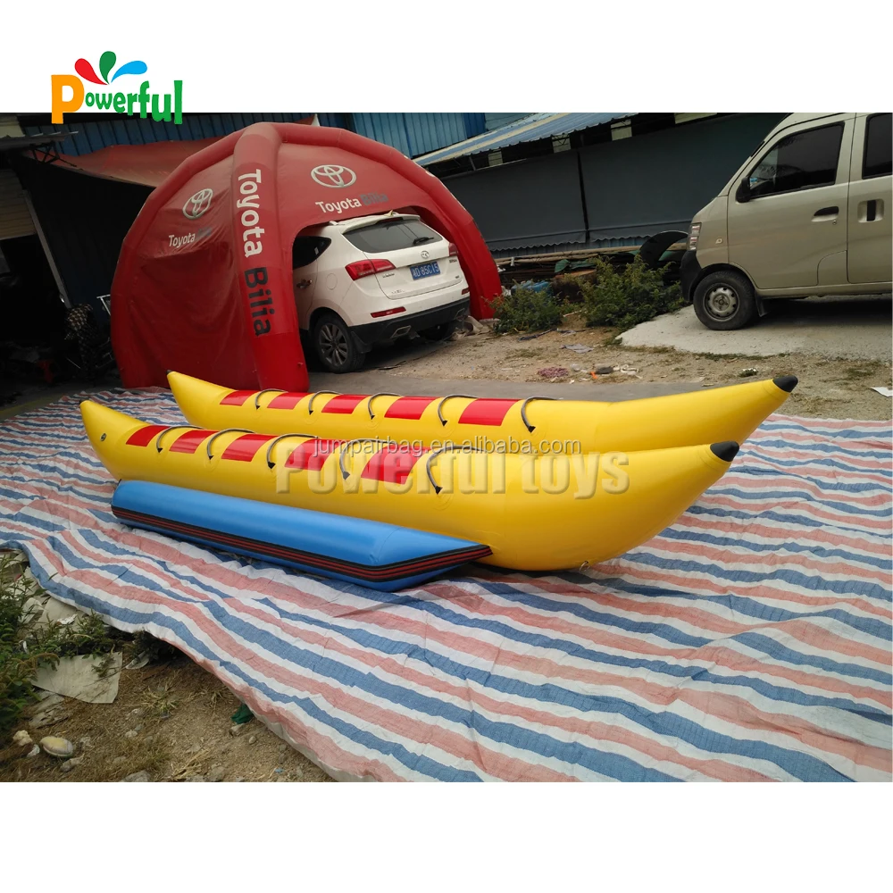 

Надувная лодка-аттракцион Banana Boat для водных развлечений, 5-местная надувная лодка-«летающая рыба» с электронасосом