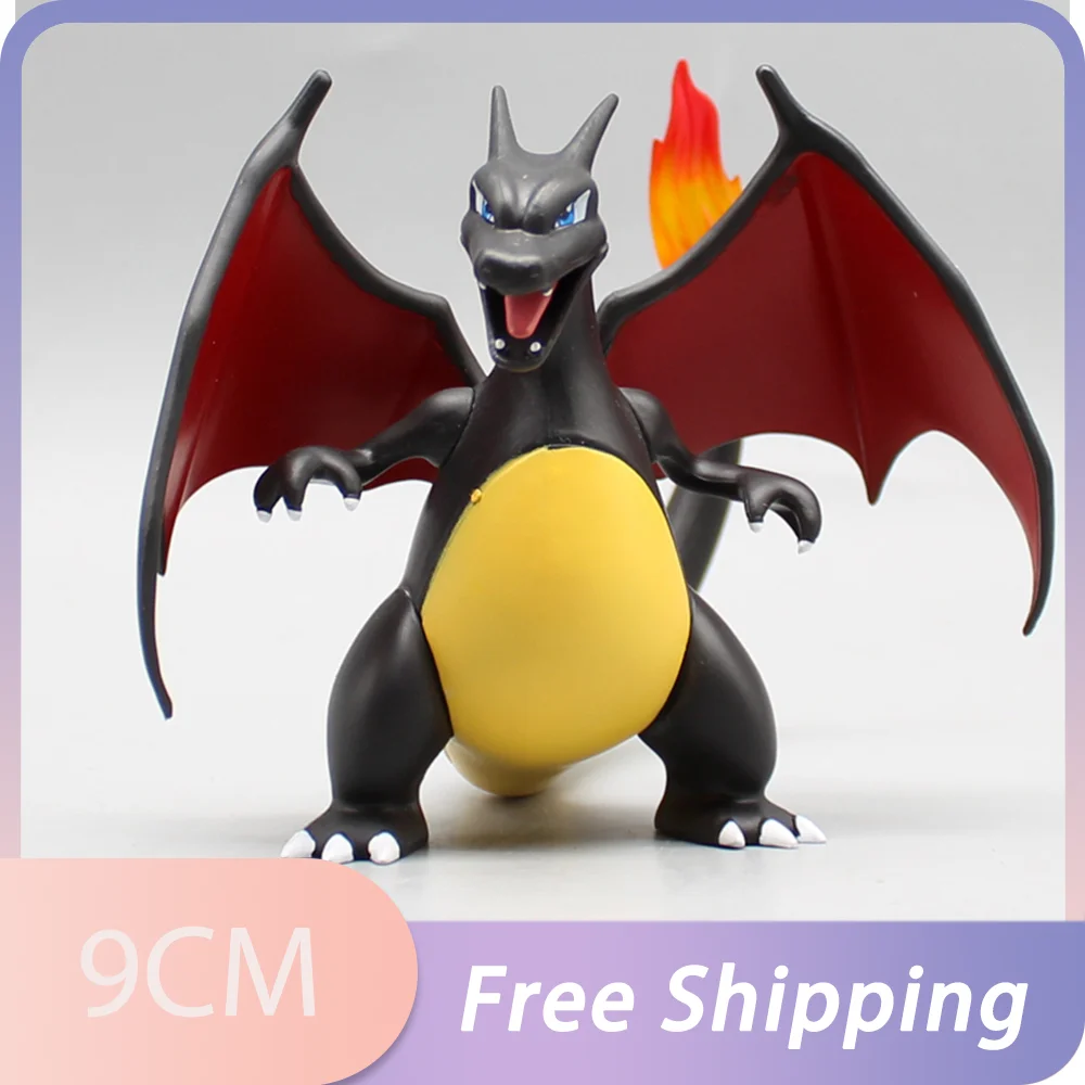 9cm Pokemon Anime Figures Charizard Figure Charizard X action Figurine PVC Models Statue Collectible Toy Decoration Doll toys