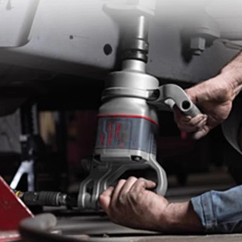 1 Air Impact Wrench, 2100 ft-lbs Max Torque D-handle, 6