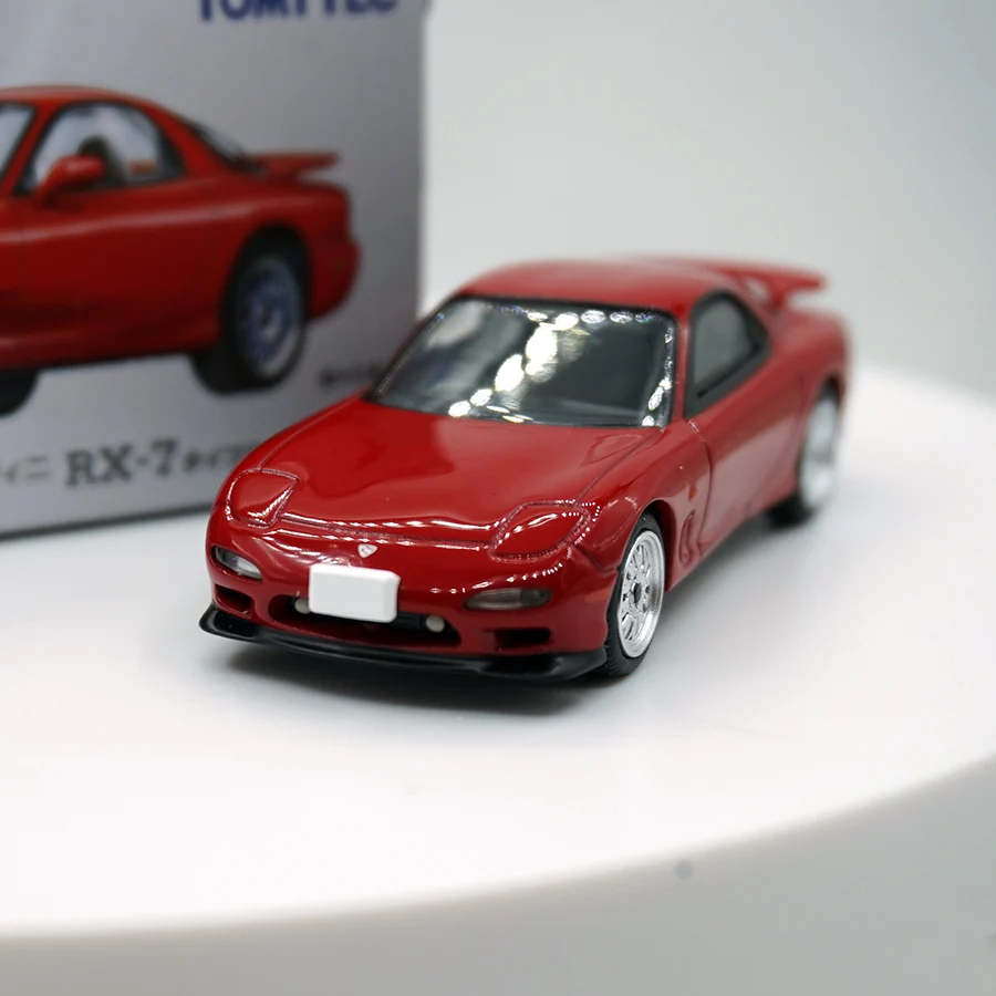 TOMYTEC 1/64 TLV N177C MAZDA RX7 Mazda rotor motor aleación modelo colección de coches piezas de regalo
