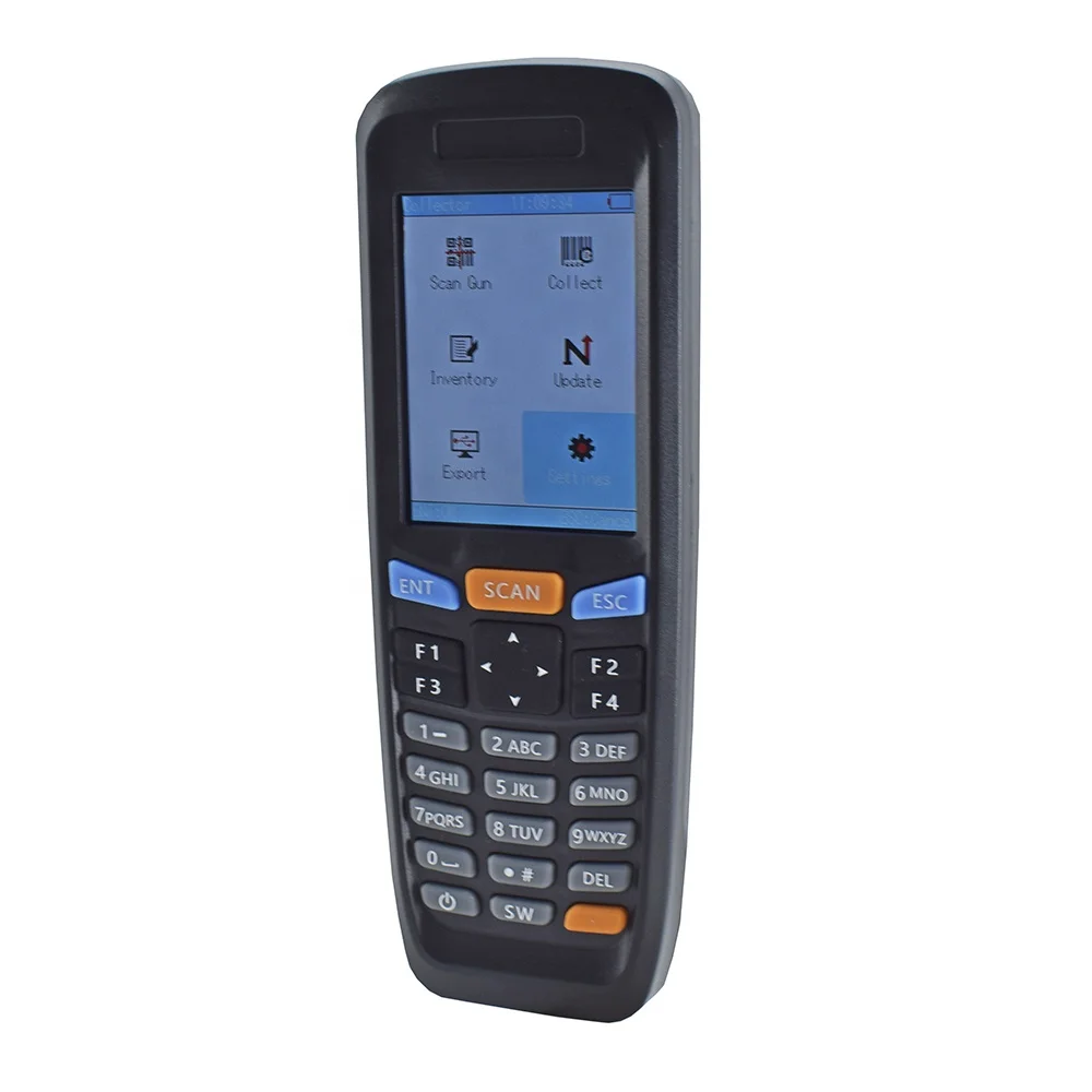 Industrial Handheld Mobile PDA Scanner 1D 2D Barcode 2.8 Inch Screen Wireless Data Collector