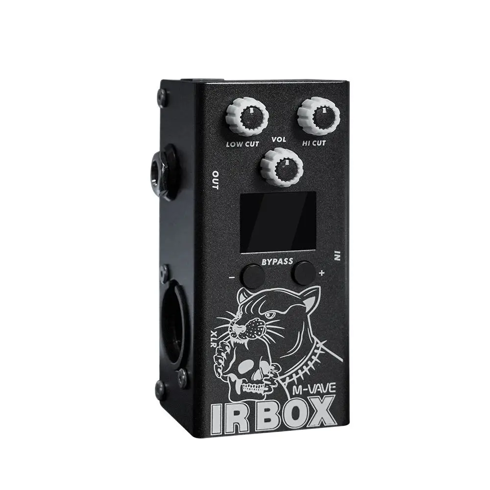 M-vave IR Box Guitar Effect Simulates Pedals IR Cab Speakers Vintage Sound Simulate Supported Third-party IR Files Upload Tools