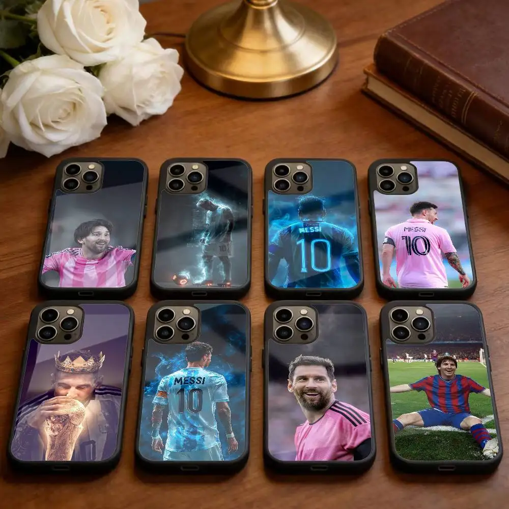 

Football Star Messi Phone Case For iPhone 14,16,15,13,17,12,Plus,Pro,Max Magnetic For Magsafe Frosted Cover