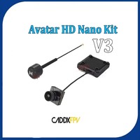 Tian Yue Caddx Walksnail Avatar HD Nano Kit V3 1080P/60FPS FOV160° with 32G Storage Built-in 9cm/14cm Cable 14x14mm FPV Drone