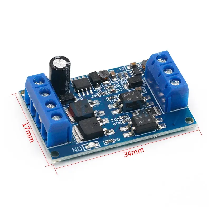 High-Power 600W MOS Tube FET Trigger Drive Module PWM Control High / Low Level Trigger Switch DC 4V-60V 5V 12V 24V