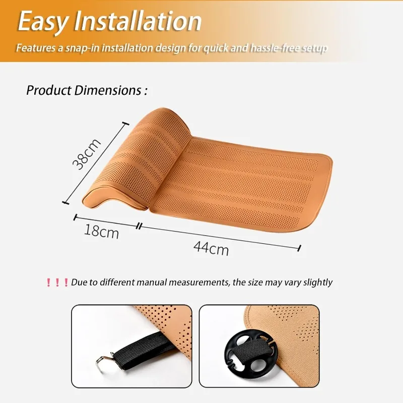 Car Seat Cushion with Leg Support Universal Seat Protector Cover Extension Leg Rest Padding Anti-Fatigue Auto Accessories