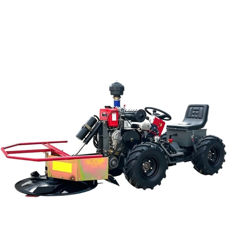 Ride-on lawn mower Front disc lawn mower