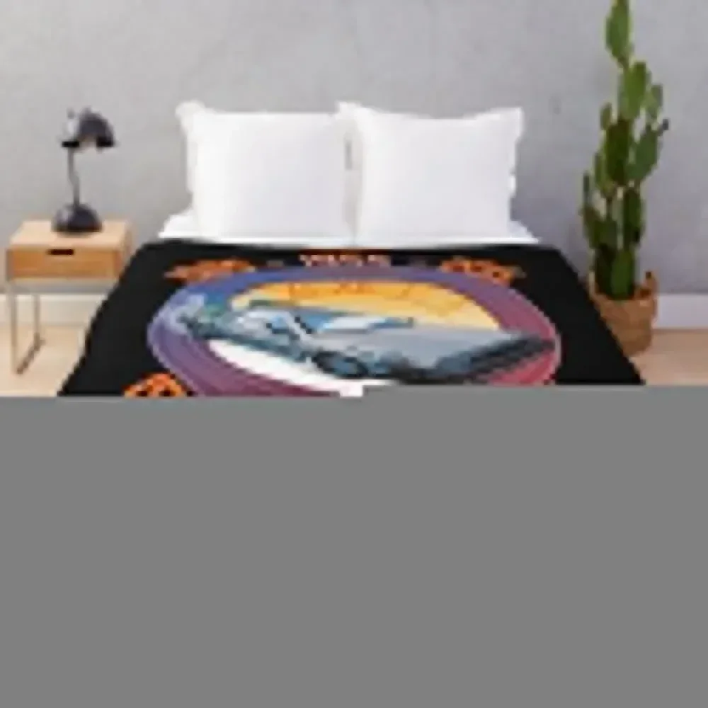

Back to the future Throw Blanket Quilt warm for winter Flannel Fabric Beautifuls Blankets