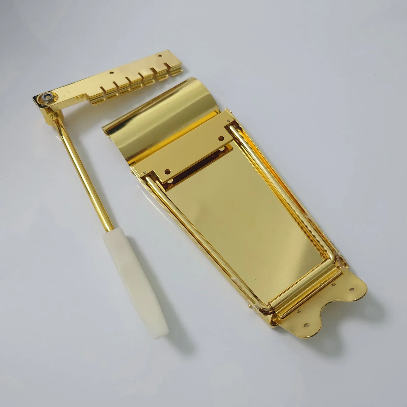 Long Version Arm Tailpiece Tremolo Bridge Gold chrome FOR SG Epi Gib Guitar Parts