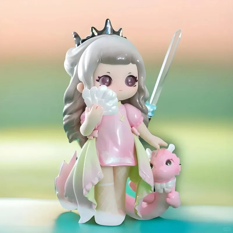 

New Ziyuli Fourth Generation In Painting Dreamy Chinese Style Series Blind Box Kawaii Action Figure Mystery Box Decoration Dolls