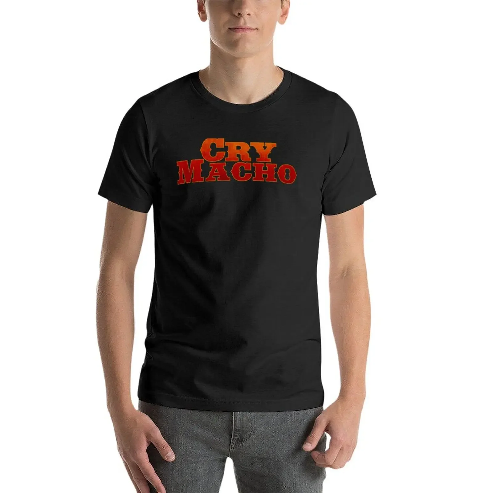 cry macho T-Shirt boys animal print heavyweights t shirts for men cotton image 4