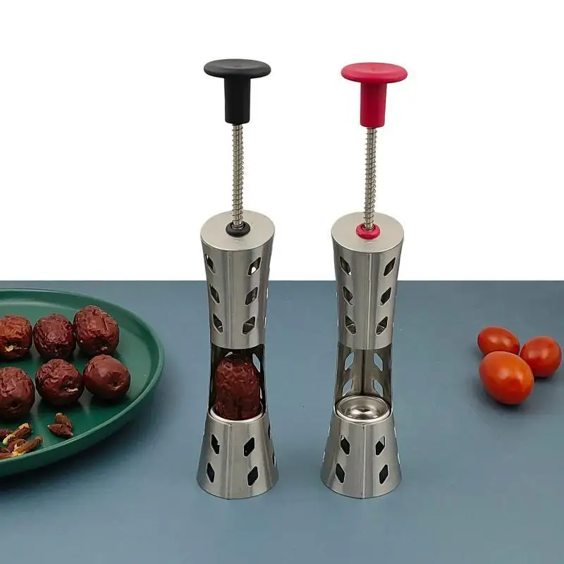 ~Jujube Corer Reused Convenient Anti-slip Cozy Grip Denucleator For Home Baking Healthy Snack Making Tool