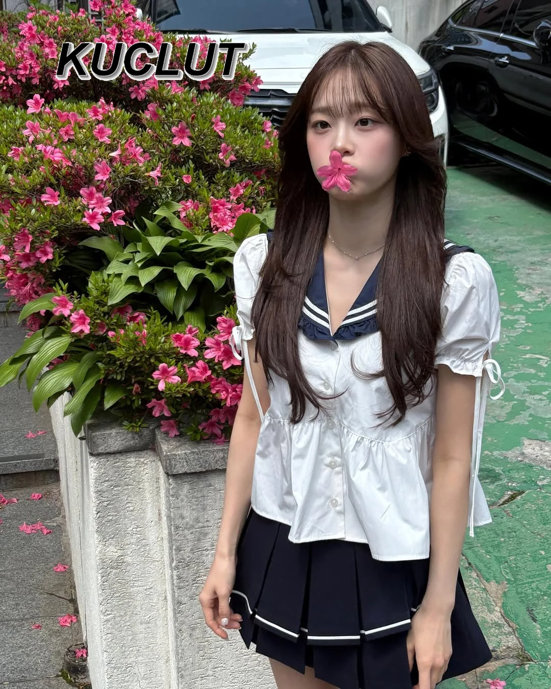 

Women's Two Piece Sets Casual Suit for Lady Japanese Korean Style 2025 Summer New Short Sleeve Shirt and Culottes Set Femme