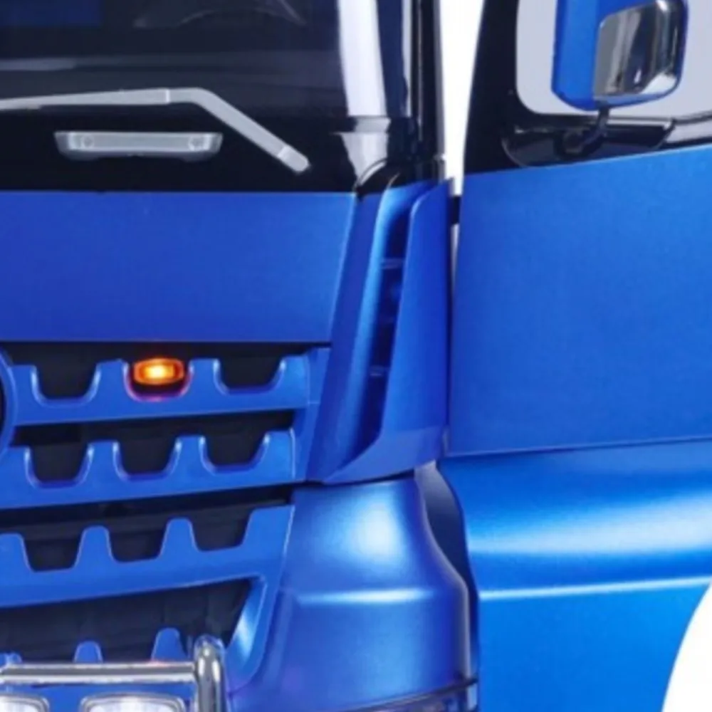 

Новый LESU 1/14 RC тягач 6x6 металлическое шасси радиоуправление модель автомобиля огни звуки окрашенная собранная игрушка 2-скоростная коробка передач