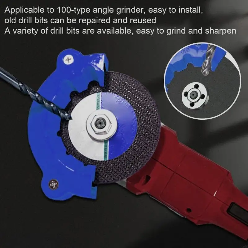Molilla perforación soporte ergonómico perforación azul para uso bricolaje y profesional