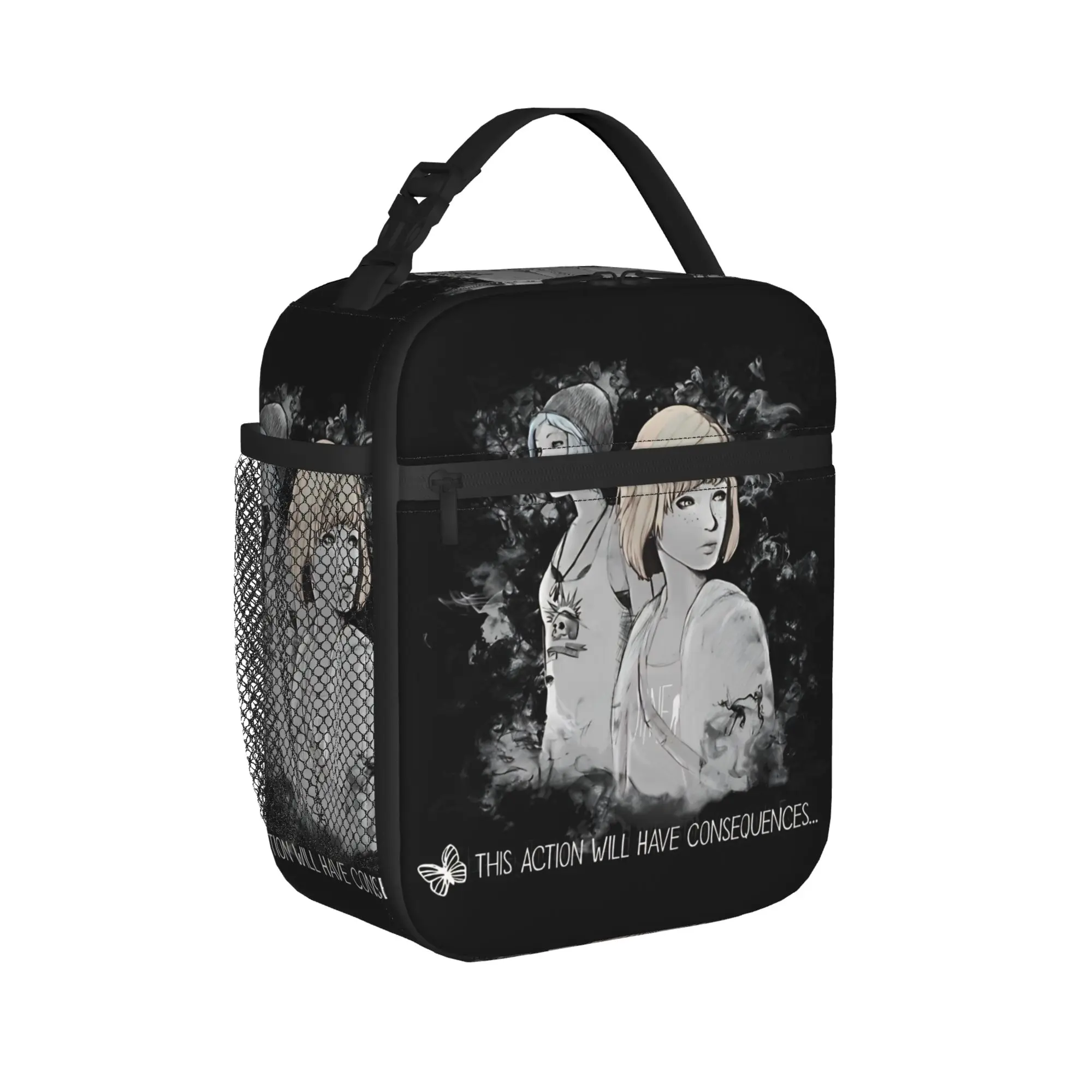 Life is strange tribute Insulated Lunch Bags Large  Lunch Container Cooler Bag Tote Lunch Box Beach  Travel Men Women