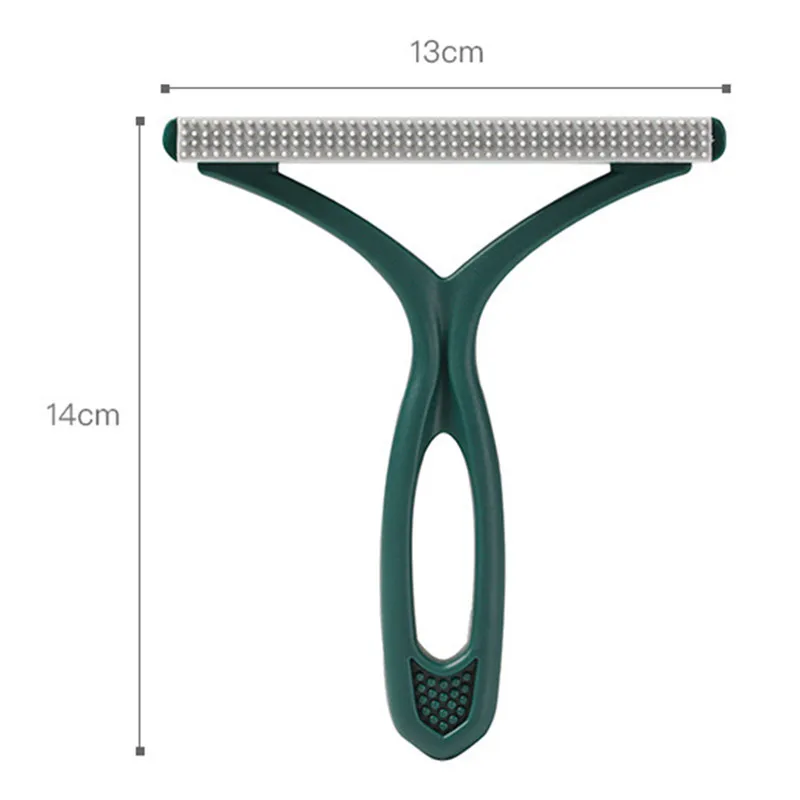 Silicone Double Sided Pet Hair Remover Lint Remover Clean Tool Shaver Sweater Cleaner Fabric Shaver Scraper for Clothes Carpet