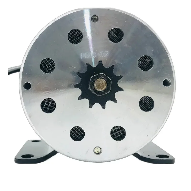 24V 500W High Speed Brushed DC Permanent Magnet Motor For Electric Scooter Skateboard Mechanical Equipment