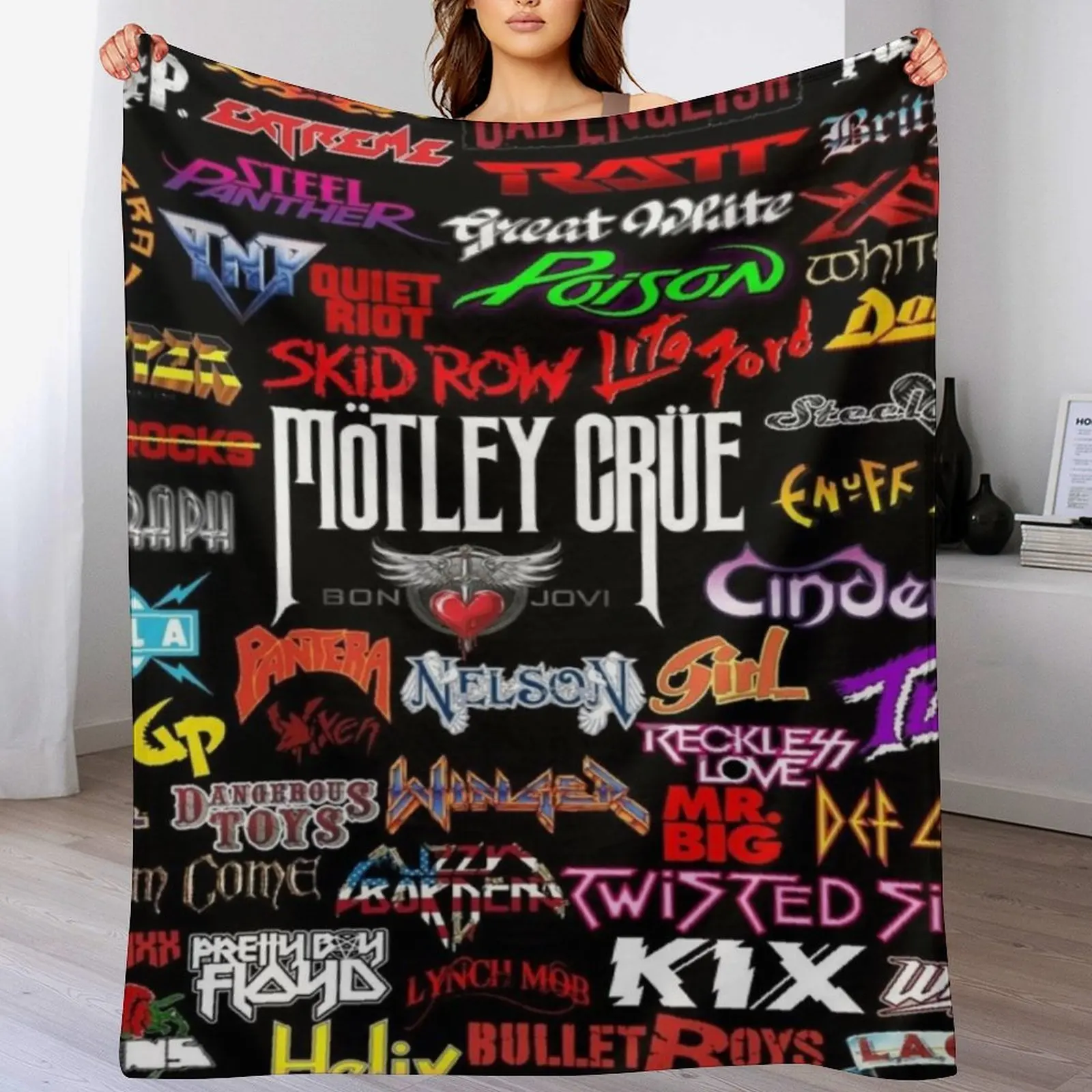 

Great Bands #2 Throw Blanket Summer Beddings heavy to sleep Thermals For Travel Bed linens Blankets