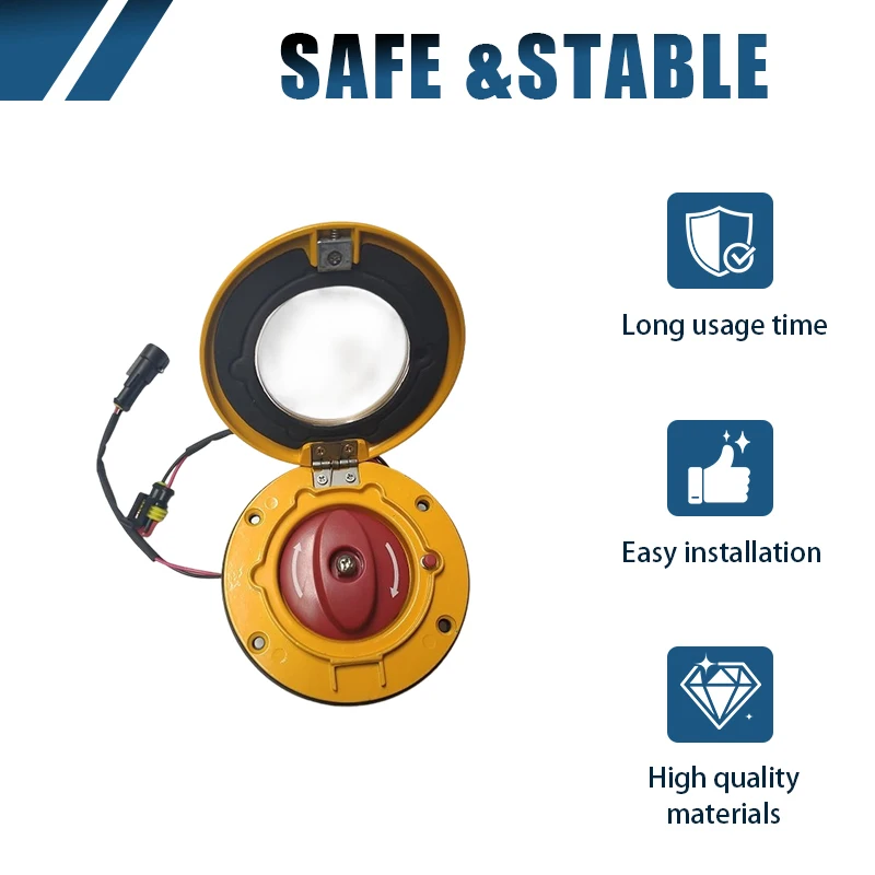 emergency valve emergency switch manual toggle switch pneumatic door manual switch, suitable for Yutong and Kinglong bus parts