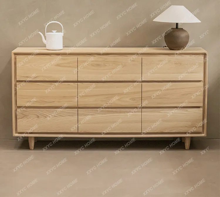 AA solid wood home  log style bedroom locker