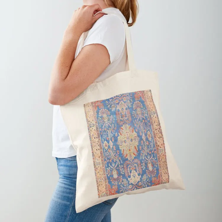 Persian Sultanabad Antique Rug Print Tote Bag Cloth bags shopping bag shopper bags tote bag woman