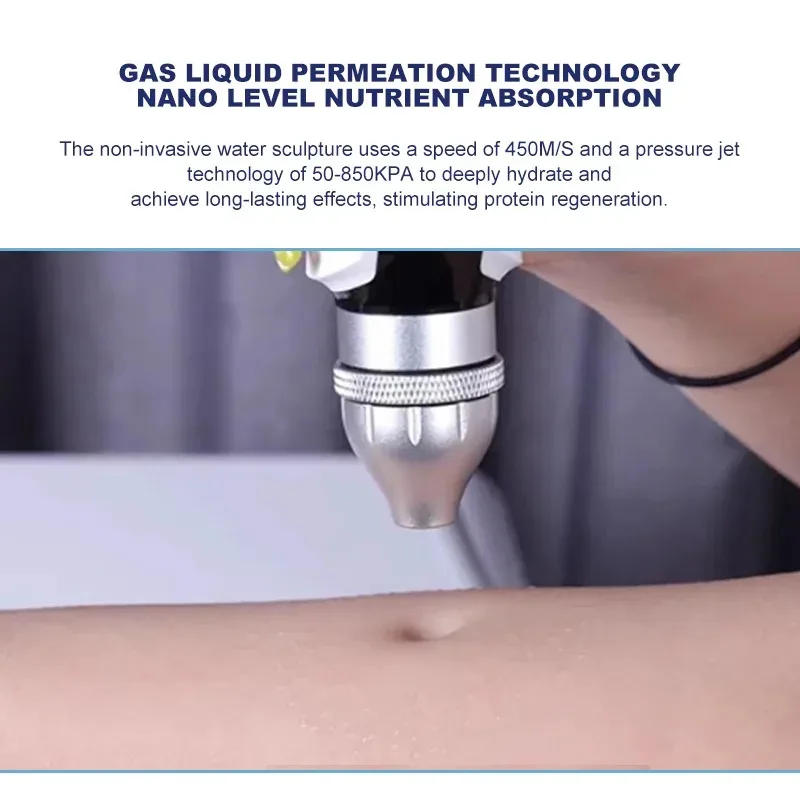 

Аппарат для лица с чистым кислородом, немедвежьей технологии TDA, для отбеливания кожи, увлажнения, неинвазивного уменьшения пятен и гипербарической оксигенации