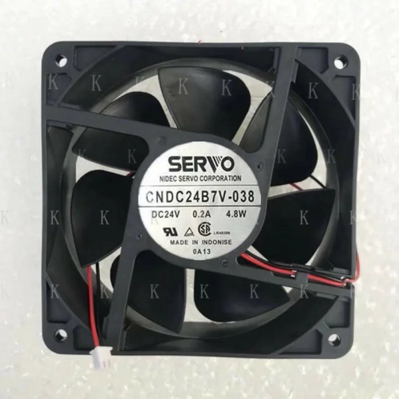 

C FOR SERVO CNDC24B7V-038 24V 0.2A 4.8W 12038 2pin double ball Inverter fan