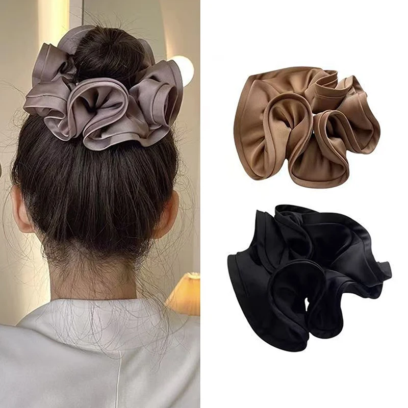 Retro Elegant French Hair Tie Fashion Temperament Ponytail Scrunches For Women Girls Simple Versatile Hair Accessories Gifts