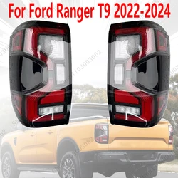 LED Tail Light For Ford Ranger T9 2022 2023 2024 Car Accessories Turn Signal Rear Bumper Headlight Brake Warning Light