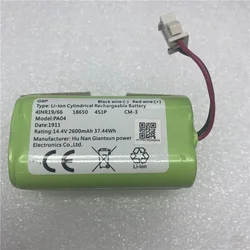 Batterie haute capacité pour robot GSP Books, en stock, originale, PA04, 2600mAh, 14.4V, 37,44 Wh