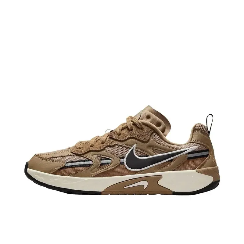Nike Jam Unisex Non-slip Snug and Vogue Low-Top Leisure Shoes Brown Black FN0314-200