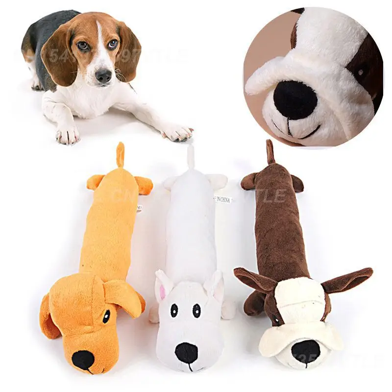 Pet Toy Adorable Colorful Cute Dog-shaped Stuffed Animal Plush Toy Cute Pet Accessories Trending Dog Toys Stuffed Animal Unique