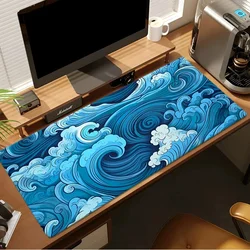 Extended Gaming Desk Mat Mouse Pad Cloth Surface Non Slip Rubber Base Mousepad for PC Laptop Keyboard Home Desk