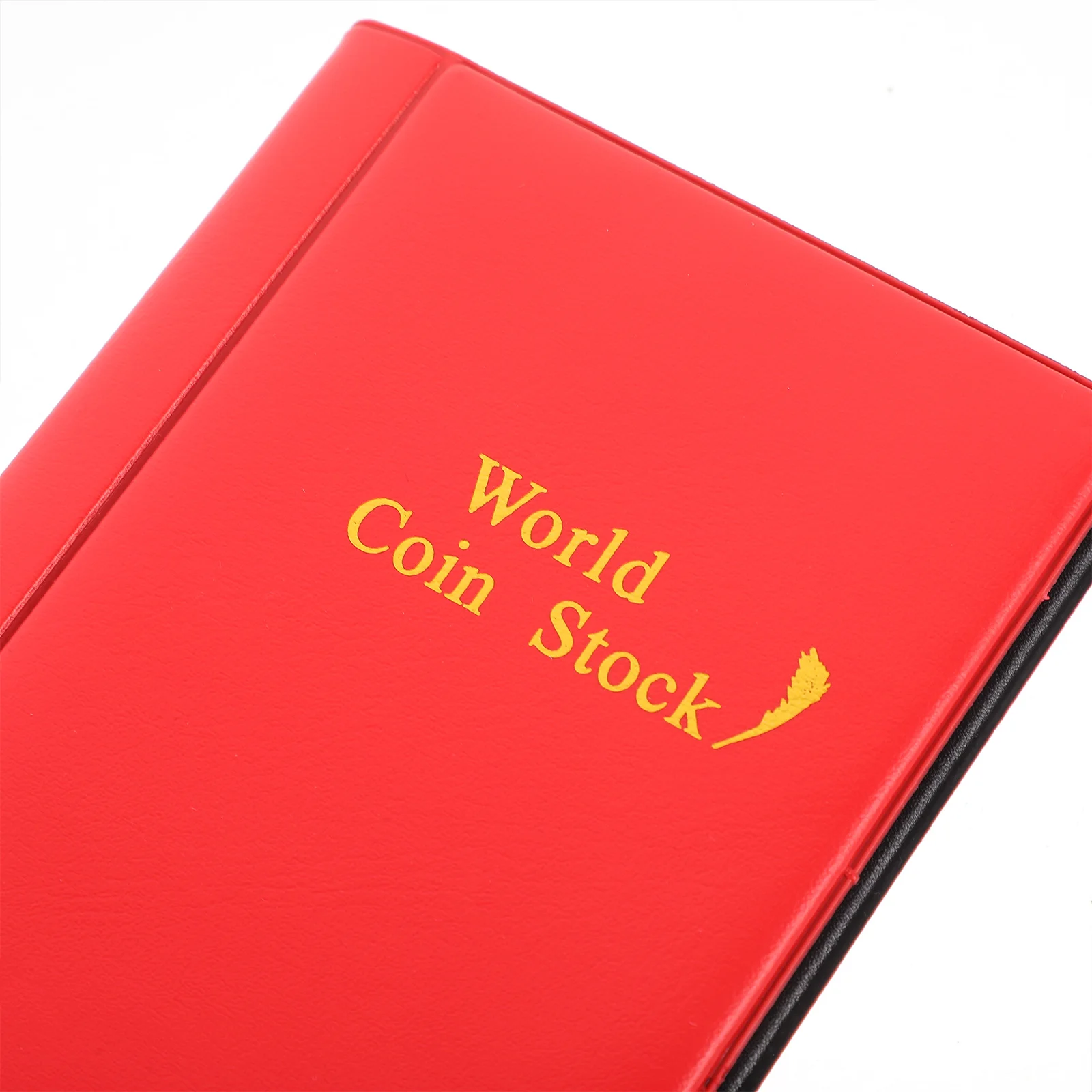 ألبوم مجموعة العملات المعدنية من البولي يوريثان، حافظة صلبة ناعمة ومتينة لهواة جمع العملات المعدنية المحمولة وحامل عرض منظم لتخزين العملات المعدنية #1