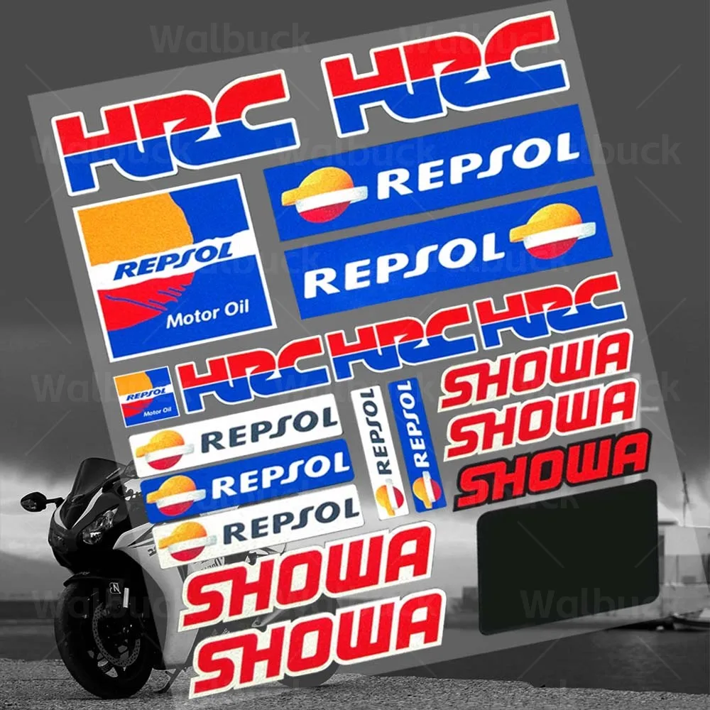 

Motorcycle Reflective Stickers Racing Helmet Waterproof Decal Accessories For CB CBR 1000RR CB650R CB400R CB500F 250R CBF150R