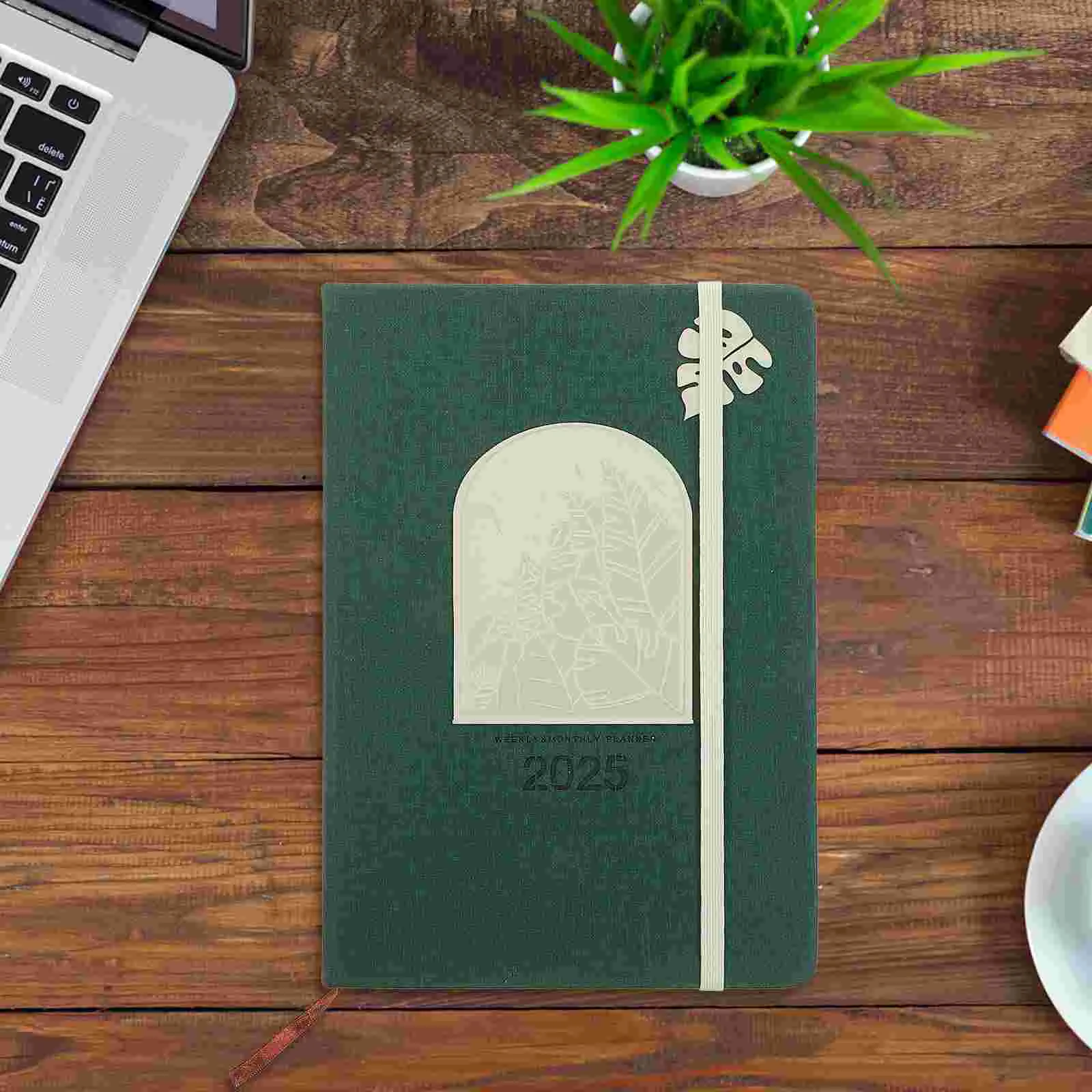 English Agenda Book Multi-function Academic Planner Notebook Journal Notepad Weekly Portable A5