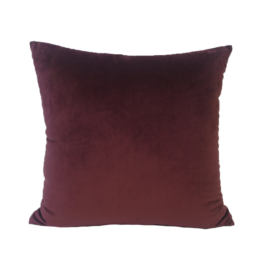 ESSIE HOME Purple Lilac Lavender Fuchsia Violet Velvet Cushion Cover Pillow Case Home Decor