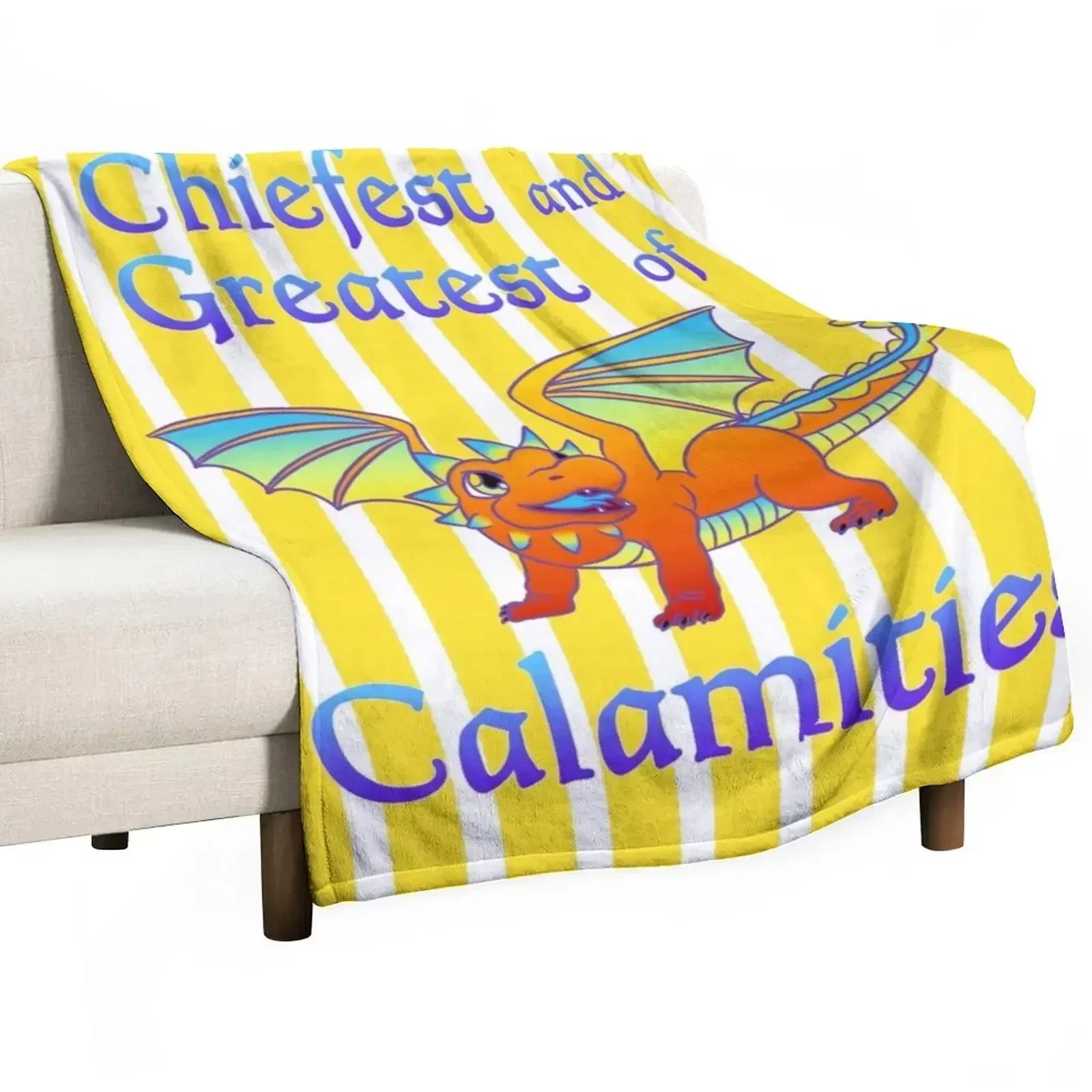 

Big Little Calamity Throw Blanket Weighted Designers Thermals For Travel Polar Blankets