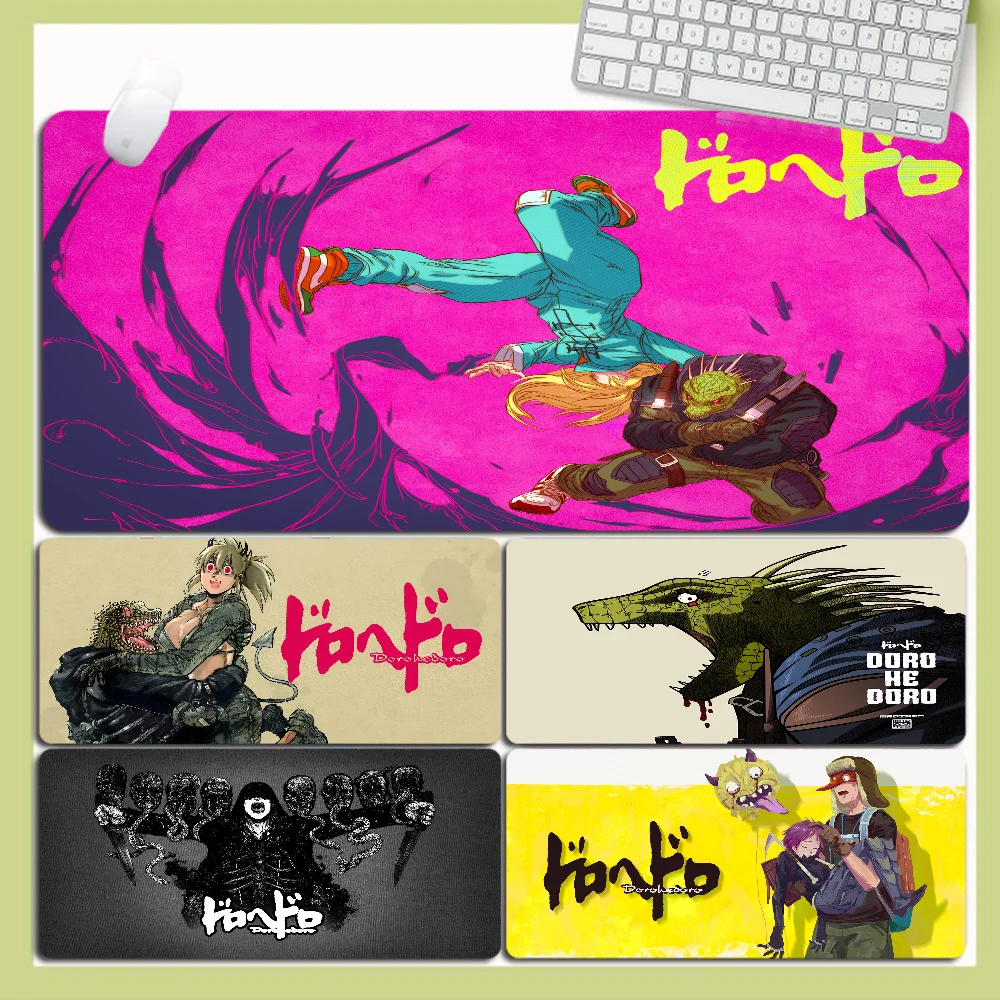 

Dorohedoro Anime Mousepad Large XXL Desktop Desk Mat Kawaii Gaming Accessories Students Writing Pad Desktop Mat