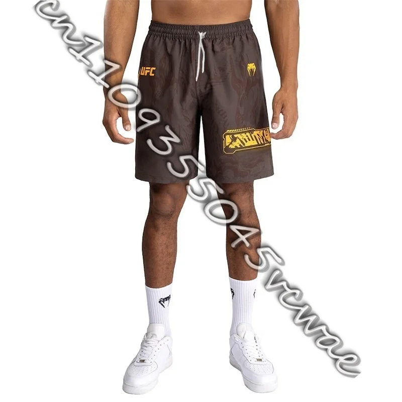 

Мужской костюм для единоборств UFC, шорты для экстремальных видов спорта, хит продаж, дышащие брюки с 3D-печатью, повседневные штаны, новая модель 2025 года