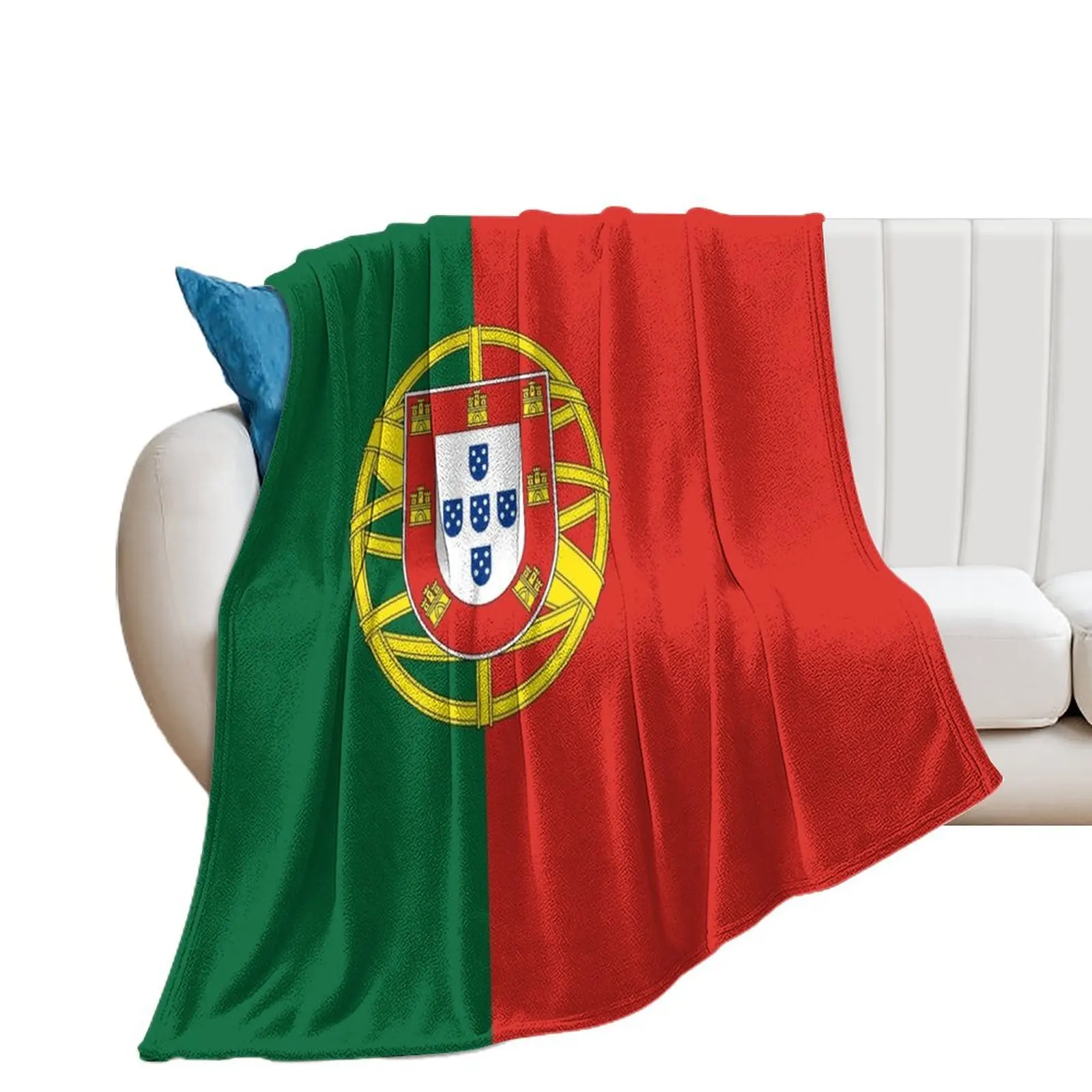 

Portugal flag. European countries Throw Blanket for winter Weighted Luxury Thicken for sofa Blankets