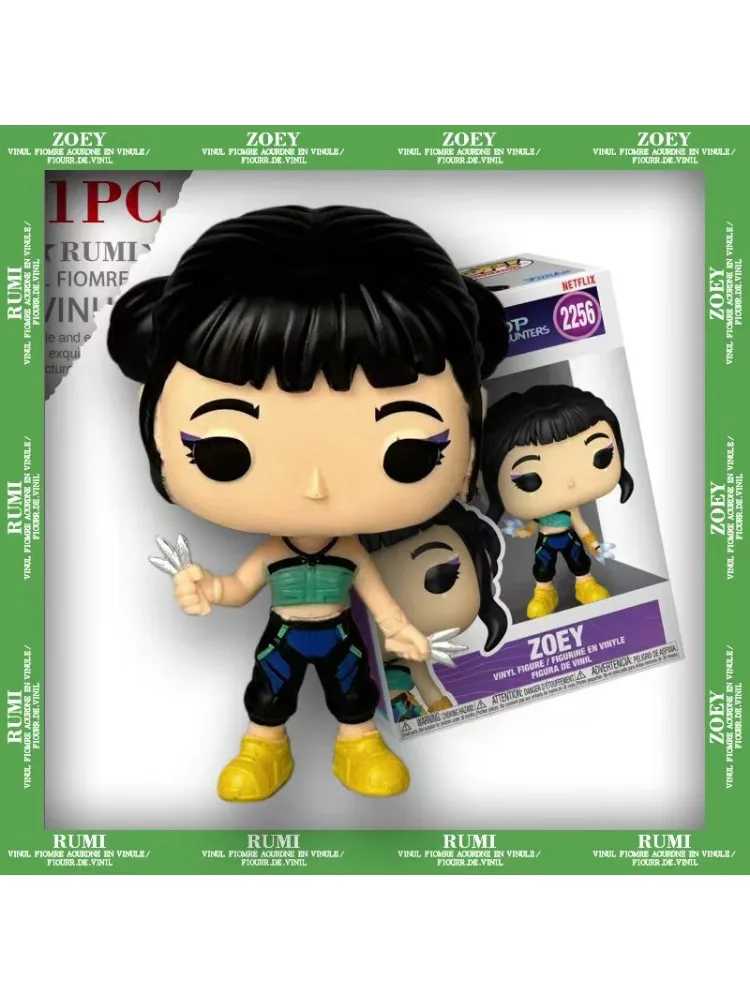 Chic Anime K-pop Demons Hunters Figure Rumi Zoey Mira Saja Boys Fan Present