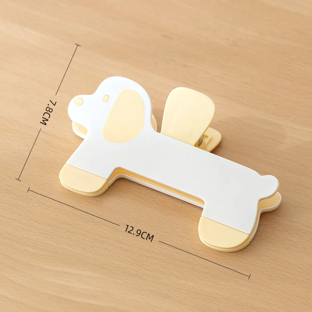 Portable Cute Puppy Fixed Book Clip Thickened Reading Aid Reading Aid Book Clip Convenient Anti-slip File Holder Office