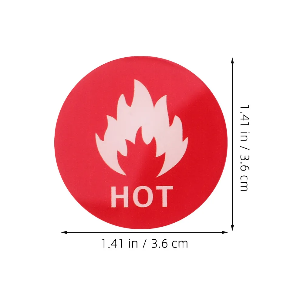 15Pairs Hot Cold Indicator Stickers Modern Minimalist Acrylic Self Stick Labels for Shower Bathtub Faucet Water Temperature