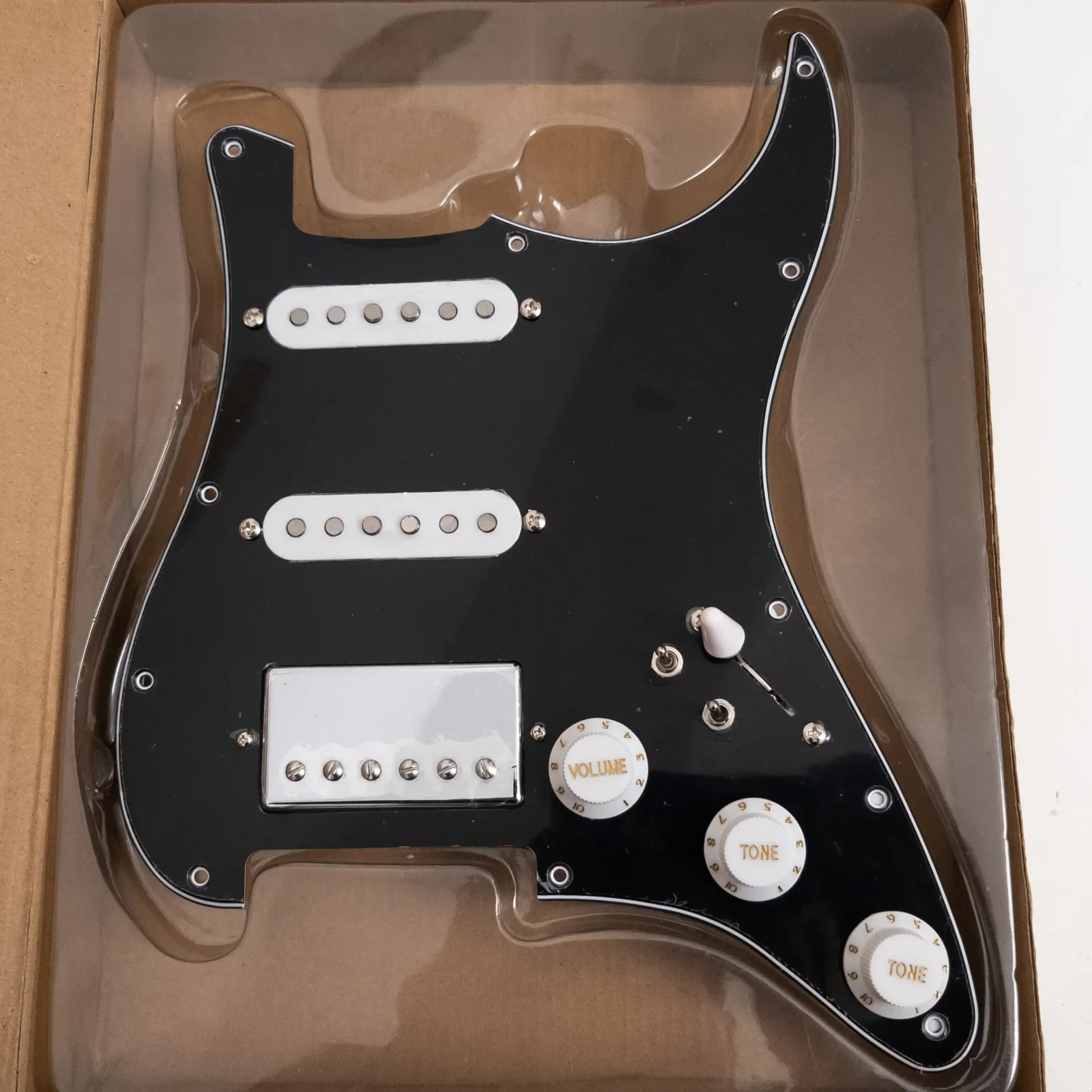 

Предварительно подключенный комплект звукоснимателей HSH Alnico 5 Humbucker для гитарной пикгард-платы, для электрогитар в стиле ST, запасные части