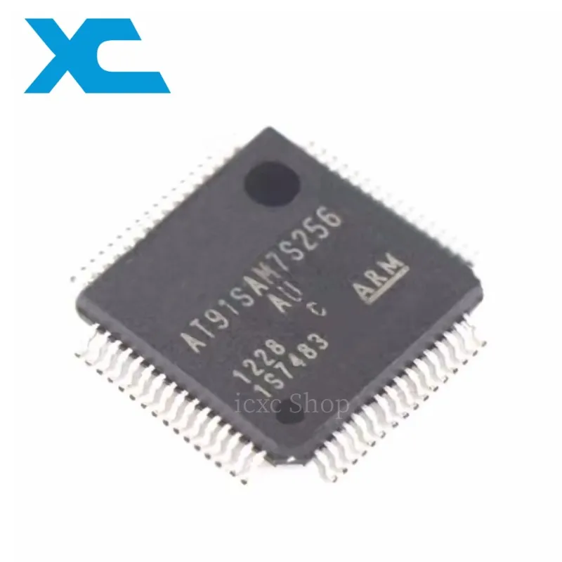 

AT91SAM7S256C-AU LQFP-64 32-битный микроконтроллер ARM 55 МГц
