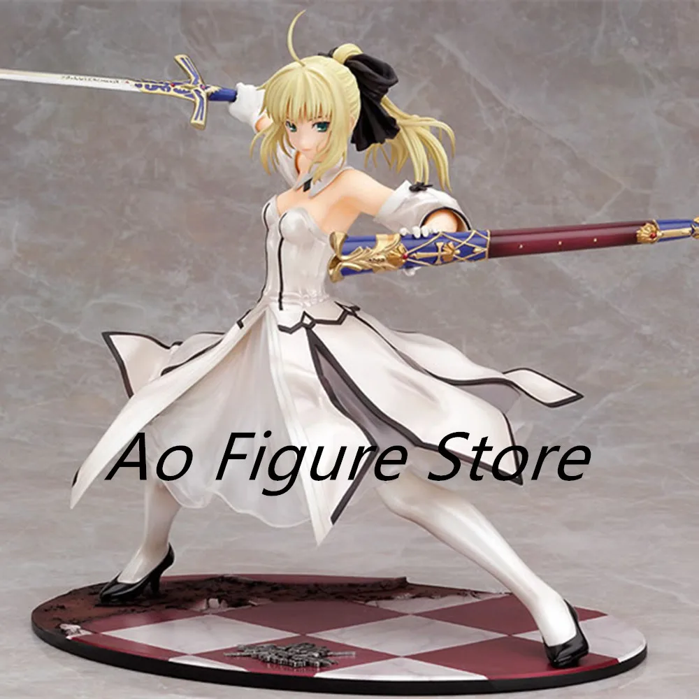 21cm Fate Stay Night Saber Lily Sword Victory Action Figures PVC Collection Figures Statue Figuras For Christmas Gift